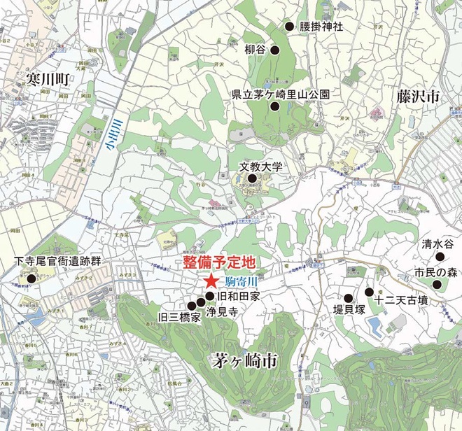 整備予定地近郊図